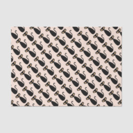 Mod-Katzen-Seidenpapier Seidenpapier