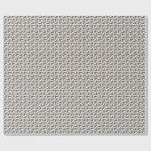 Mod-Kiefern-Niederlassung gruppiert sich kleines Geschenkpapier (Flach)