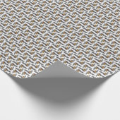 Mod-Kiefern-Niederlassung gruppiert sich kleines Geschenkpapier (Ecke)