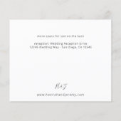 Mod Kokoskorallen und Weiße Blüten Details 2 Flyer (Hinten)