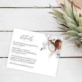 Mod Kokoskorallen und Weiße Blüten Details 2 Flyer