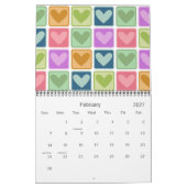 Mod kopiert 2011 Monatskalender - Medium Kalender (Feb 2027)