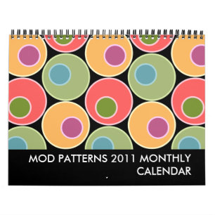 Mod kopiert 2011 Monatskalender - Medium Kalender