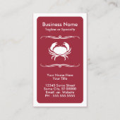 Mod-Krabbe Visitenkarte (Vorderseite)