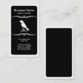 Mod Krähe Visitenkarte (Vorne/Hinten)