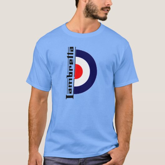 Mod Lambretta Retro T - Shirt (Vorderseite)