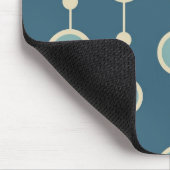 Mod lässt Blau fallen Mousepad (Ecke)