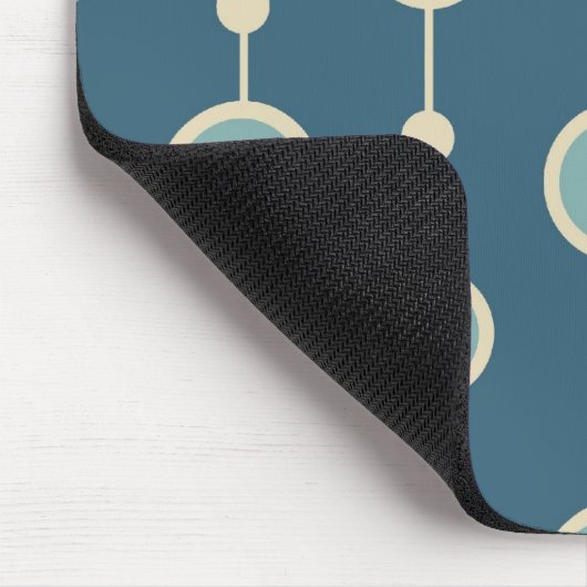 Mod lässt Blau fallen Mousepad (Ecke)