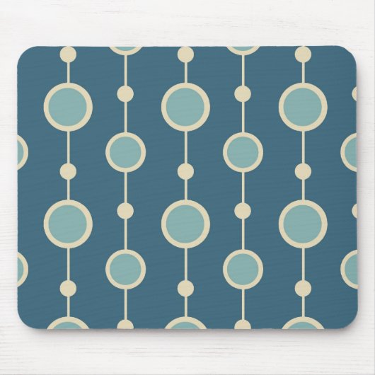 Mod lässt Blau fallen Mousepad (Vorne)