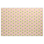 Mod Lemon Gingham Polka-Dots Stoff (Yard (91,4 cm))