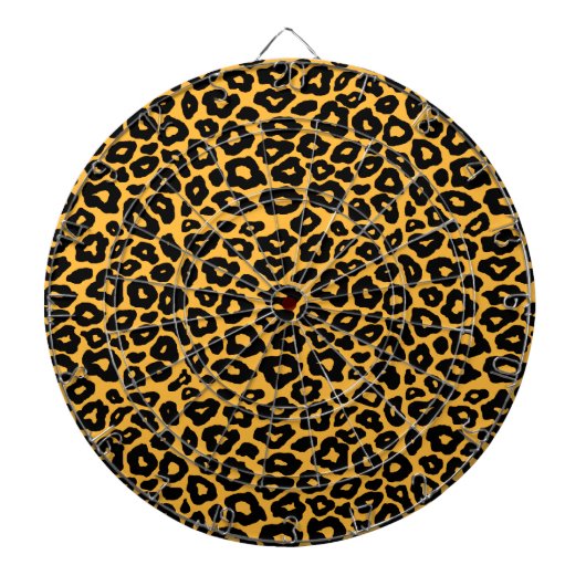 Mod Leopard Druck Dartscheibe (vorne)