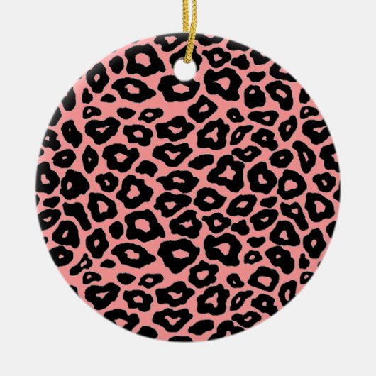 Mod Leopard Keramikornament (Vorne)