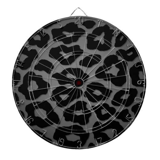 Mod Leopardendruck Dartscheibe (vorne)