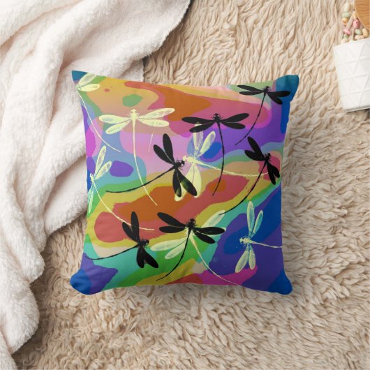 Mod-Libellen Kissen (Decke)