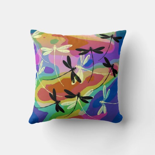 Mod-Libellen Kissen (Rückseite)