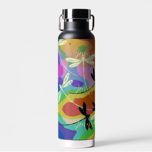 Mod-Libellen personalisiert Trinkflasche (Vorne)