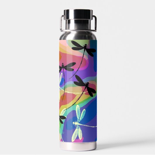 Mod-Libellen Trinkflasche (Rückseite)