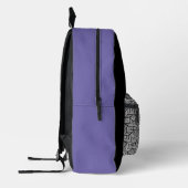 Mod Lila Monogramm-Backpack Bedruckter Rucksack (Links)