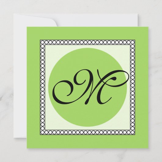 Mod - Limone Einladung zur Hochzeit (Rückseite)