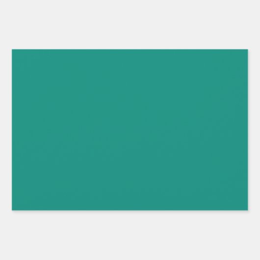 Mod Links Geometrisches Muster im Mittelalter Aqua Geschenkpapier Set (Vorderseite 2)