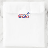 Mod Logo 2 Runder Aufkleber (Tasche)