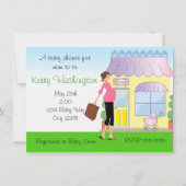 Mod Mama Boutique Shopper Einladung (Vorderseite)