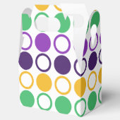 Mod Mardi Gras Dots Geschenkschachtel (Geöffnet)
