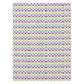 Mod Mardi Gras Dots Tischdecke (Vorderseite)