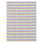 Mod Mardi Gras Punkte Tischdecke (Vorderseite)