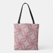 Mod Mauve Daisy Tasche (Rückseite)