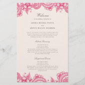 Mod Mehandi Traditionelles indisches Hochzeitsprog (Vorderseite)