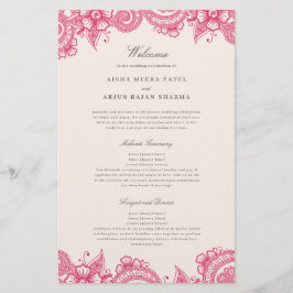 Mod Mehandi Traditionelles indisches Hochzeitsprog