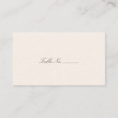 Mod Mehandi Wedding Escort Cards Platzkarte (Rückseite)