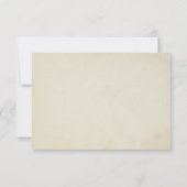 Mod Mehandi Wedding RSVP Karte (Rückseite)