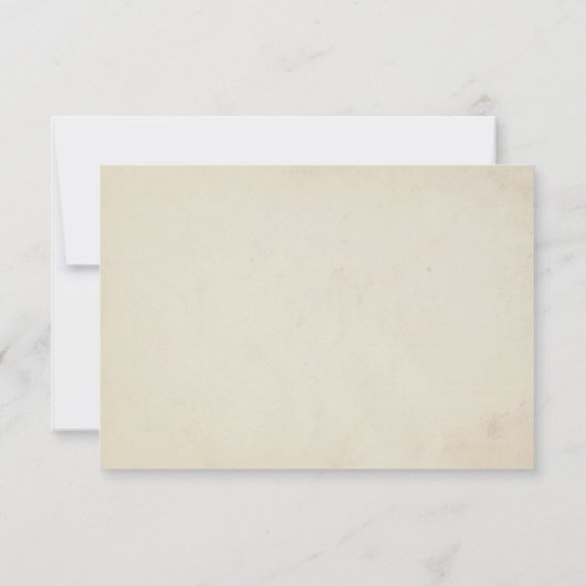 Mod Mehandi Wedding RSVP Karte (Rückseite)