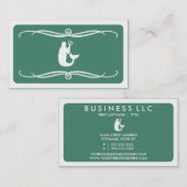 Mod merman (Farbe anpassbar) Visitenkarte (Vorne/Hinten)