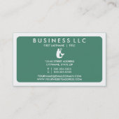 Mod merman (Farbe anpassbar) Visitenkarte (Rückseite)