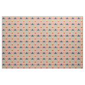Mod Mitte des Jahrhunderts rosa geometrisch Stoff (Fat Quarter (45,7 x 55,9 cm))