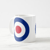 MOD Mode Briten entwerfen Tasse - Roller/Vespa (Vorderseite Links)