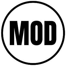 MOD - Modesto Classic Round Sticker