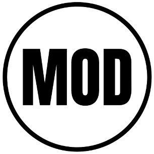 MOD - Modesto Classic Round Sticker