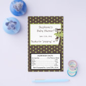 Mod Monkey Time Microwave Popcorn Wrapper Flyer (Einzeln)