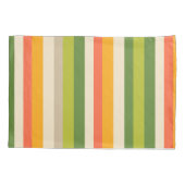 Mod Monstera Leaf Abstrakt Hawaii Tropisch - warm Kissenbezug (Rückseite)