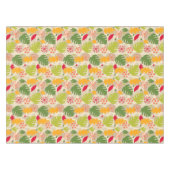 Mod Monstera Leaf Abstrakt Hawaii Tropisch - warm Tischdecke (Vorderseite (Horizontal))