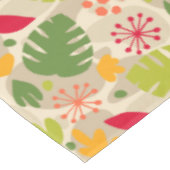 Mod Monstera Leaf Abstrakt Hawaii Tropisch - warm Tischdecke (Schrägansicht)