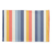 Mod Monstera Leaf Abstrakt Hawaiian Tropical - Blu Kissenbezug (Rückseite)