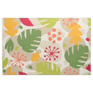Mod Monstera Leaf Abstrakten Hawaiianische Tropenh Stoff
