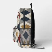 Mod Mosaic Bedruckter Rucksack (Rechts)