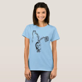 Mod Music Doodle Boxy Crop Top (Vorne ganz)