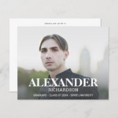 Mod Name Foto Graduation Party (Vorne/Hinten)